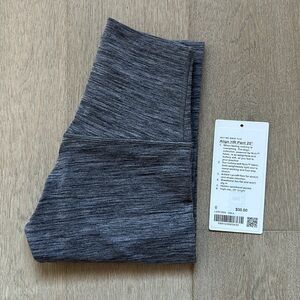 EUC align 25" heathered black size 0 lululemon